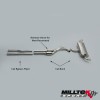 Milltek Racing Catback for Audi Mk2 TT RS 2.5-litre TFSI quattro
